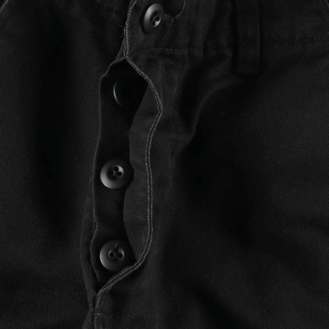 Civilian-made military cargo pants/combat pants, made in the USA, small-long size (equivalent to men's W30). cotton black type Vintage Second Hand