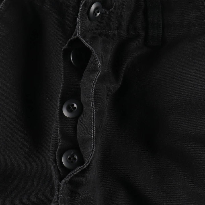Civilian-made military cargo pants/combat pants, made in the USA, small-long size (equivalent to men's W30). cotton black type Vintage Second Hand