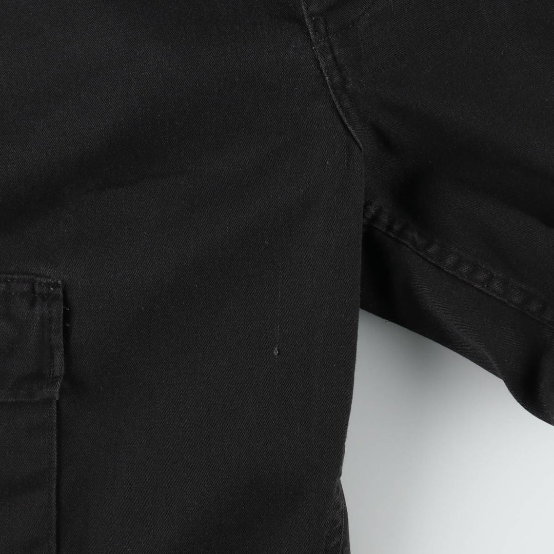 Civilian-made military cargo pants/combat pants, made in the USA, small-long size (equivalent to men's W30). cotton black type Vintage Second Hand