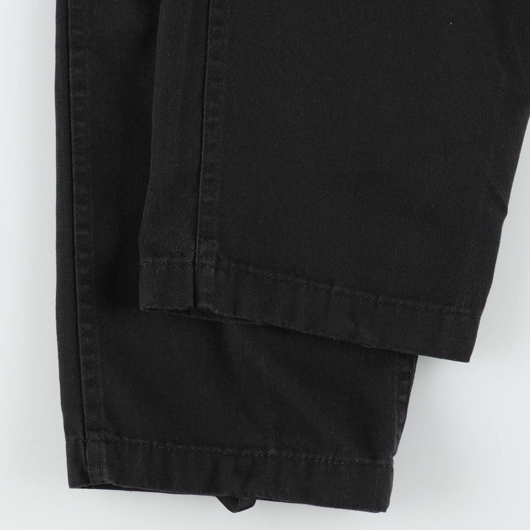 Civilian-made military cargo pants/combat pants, made in the USA, small-long size (equivalent to men's W30). cotton black type Vintage Second Hand