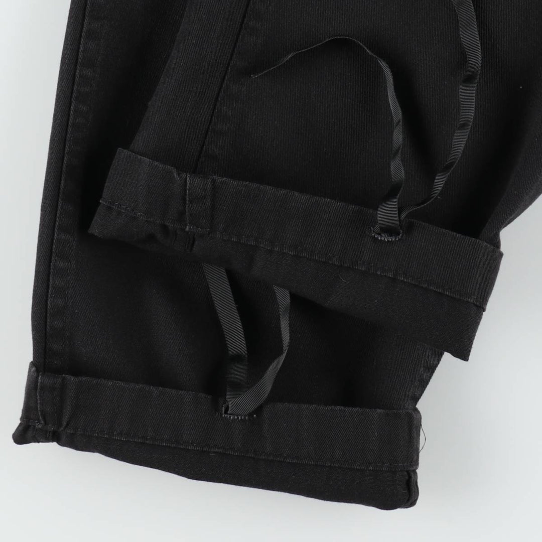 Civilian-made military cargo pants/combat pants, made in the USA, small-long size (equivalent to men's W30). cotton black type Vintage Second Hand