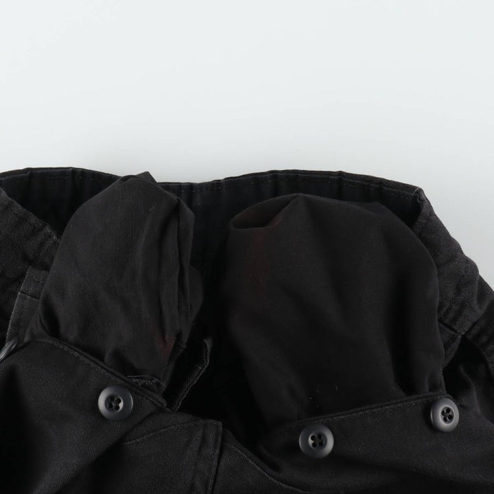 Civilian-made military cargo pants/combat pants, made in the USA, small-long size (equivalent to men's W30). cotton black type Vintage Second Hand