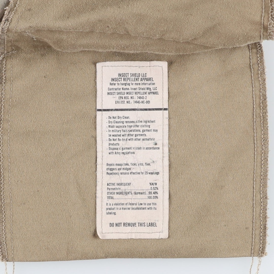 Genuine US military surplus Multicam camouflage pattern ripstop military cargo pants/combat pants, made in the USA, men's size W31 equivalent. Nylon Khaki type Vintage Second Hand