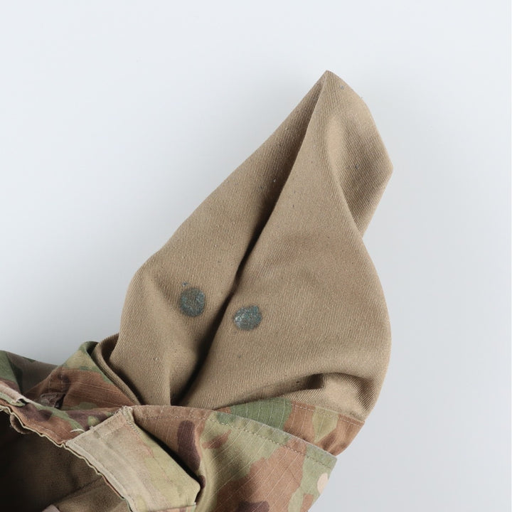 Genuine US military surplus Multicam camouflage pattern ripstop military cargo pants/combat pants, made in the USA, men's size W31 equivalent. Nylon Khaki type Vintage Second Hand