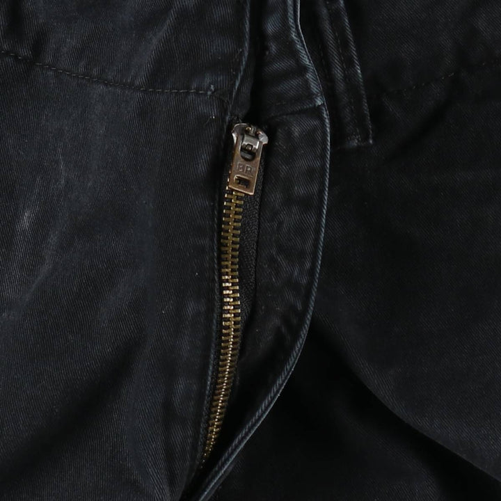 Banana Republic Relaxed Fit Military Cargo Pants, Men's Size W36 (approx.) cotton black type Vintage Second Hand