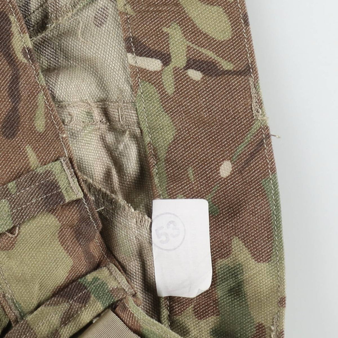 Genuine US military surplus Multicam camouflage pattern cargo pants/combat pants, made in USA, small-short (equivalent to men's size S). Nylon Khaki type Vintage Second Hand