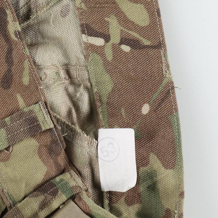 Genuine US military surplus Multicam camouflage pattern cargo pants/combat pants, made in USA, small-short (equivalent to men's size S). Nylon Khaki type Vintage Second Hand