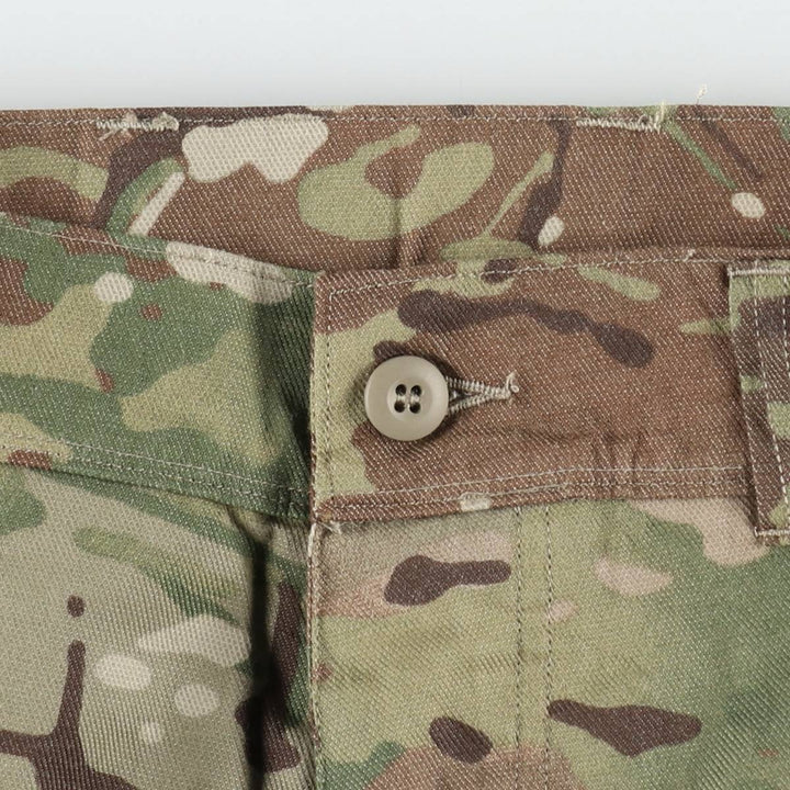 Genuine US military surplus Multicam camouflage pattern cargo pants/combat pants, made in USA, small-short (equivalent to men's size S). Nylon Khaki type Vintage Second Hand