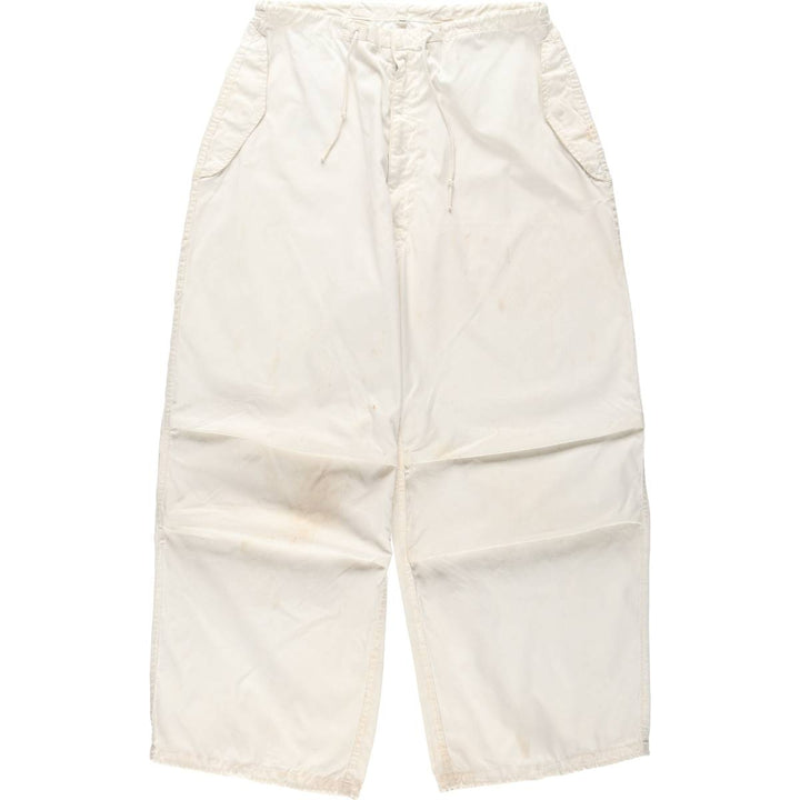 1980'S US Military Issue Military Overpants, Made in USA, Small-Regular (Men's Size S), Vintage cotton white type Vintage Second Hand