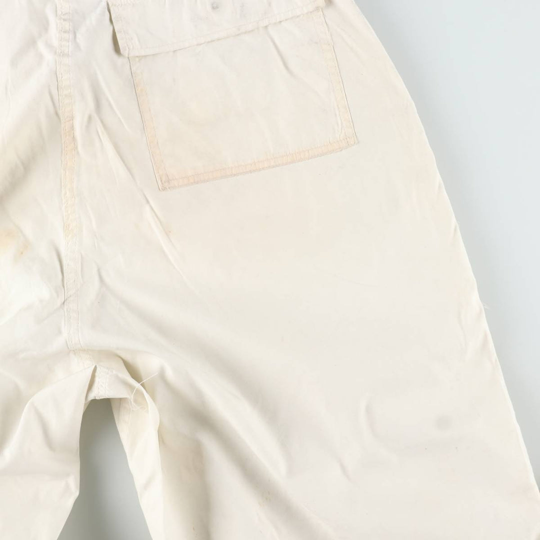 1980'S US Military Issue Military Overpants, Made in USA, Small-Regular (Men's Size S), Vintage cotton white type Vintage Second Hand