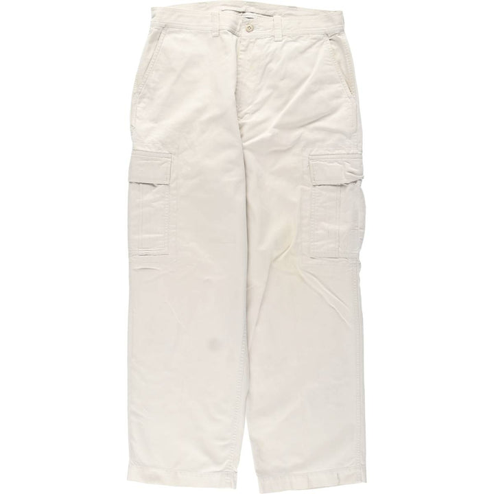 Ralph Lauren POLO SPORT herringbone military cargo pants, men's size W34 (approx.) cotton Beige type Vintage Second Hand