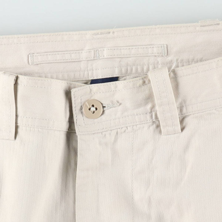 Ralph Lauren POLO SPORT herringbone military cargo pants, men's size W34 (approx.) cotton Beige type Vintage Second Hand