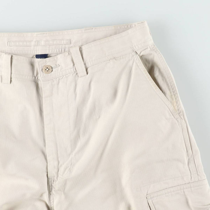 Ralph Lauren POLO SPORT herringbone military cargo pants, men's size W34 (approx.) cotton Beige type Vintage Second Hand