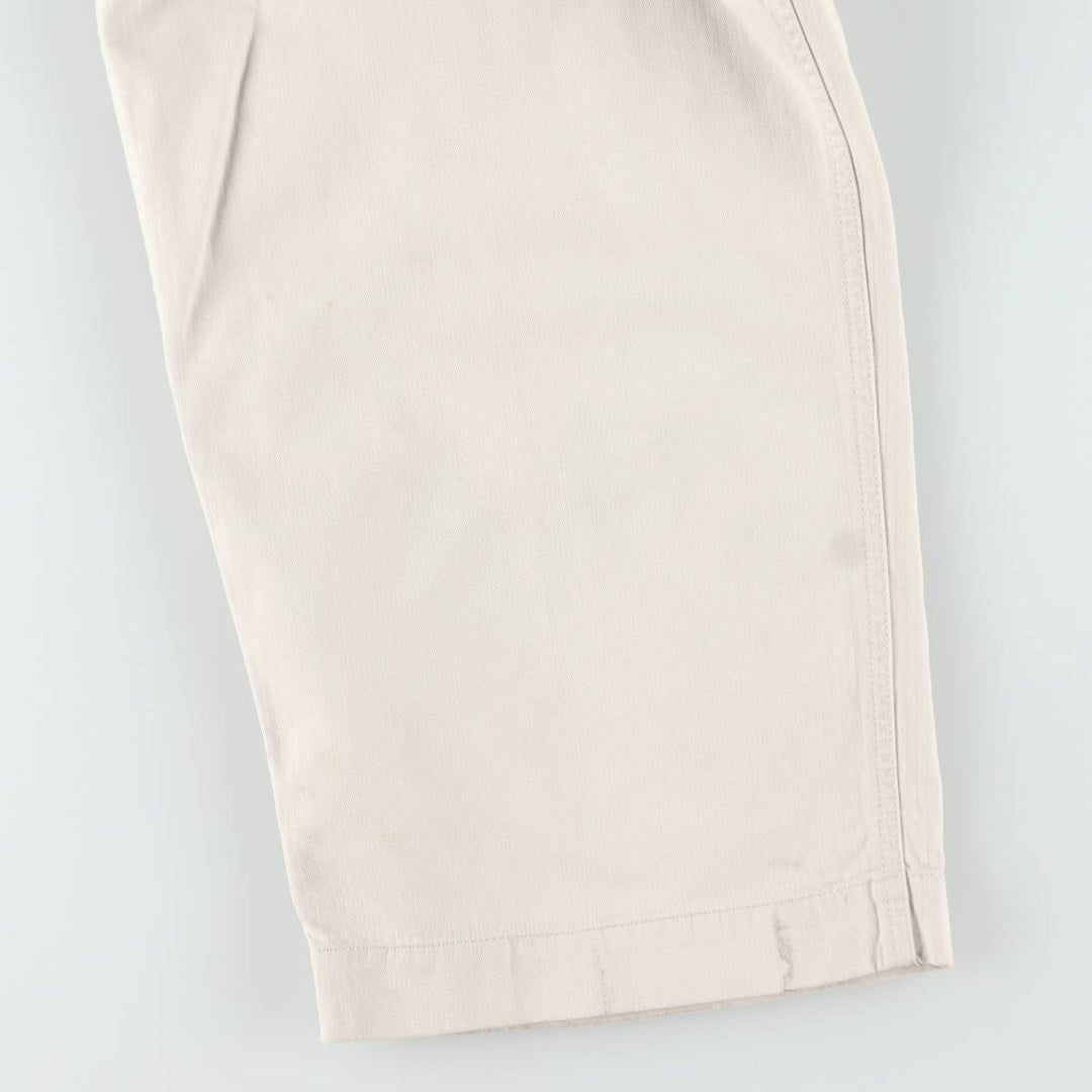 Ralph Lauren POLO SPORT herringbone military cargo pants, men's size W34 (approx.) cotton Beige type Vintage Second Hand