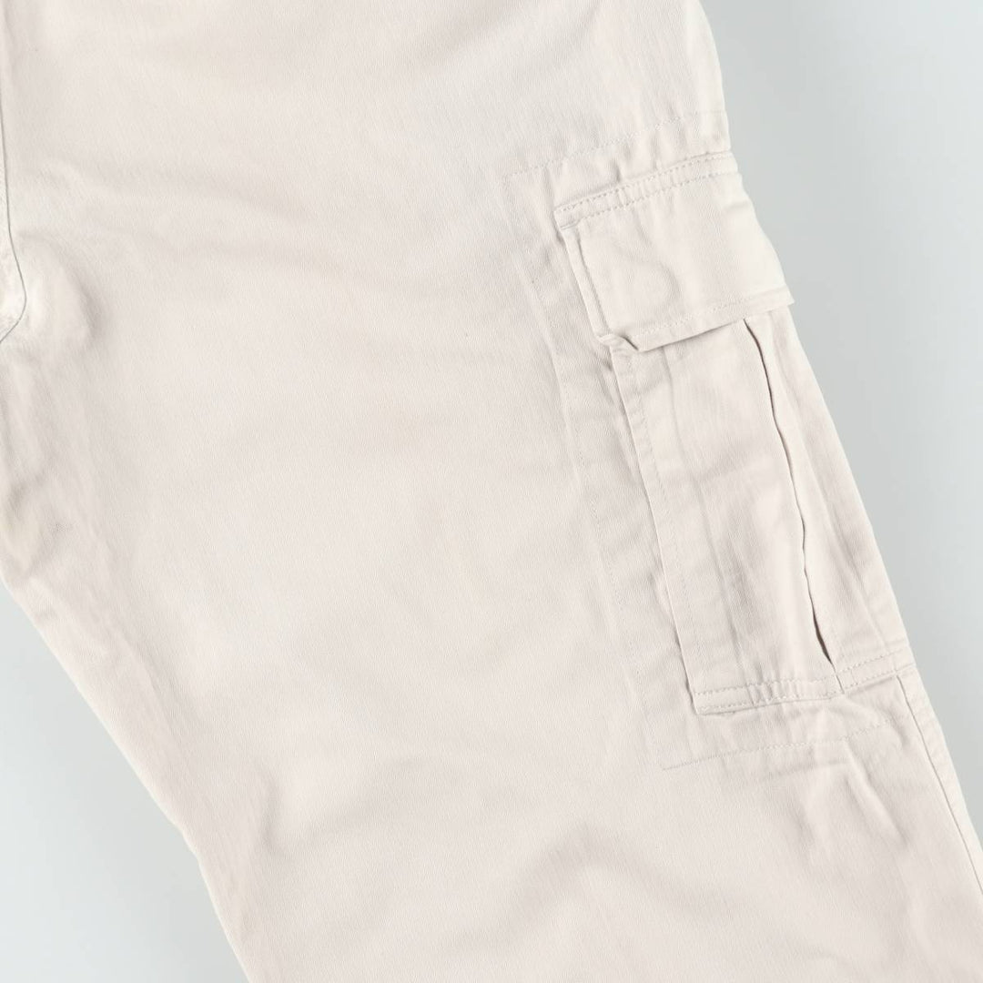 Ralph Lauren POLO SPORT herringbone military cargo pants, men's size W34 (approx.) cotton Beige type Vintage Second Hand
