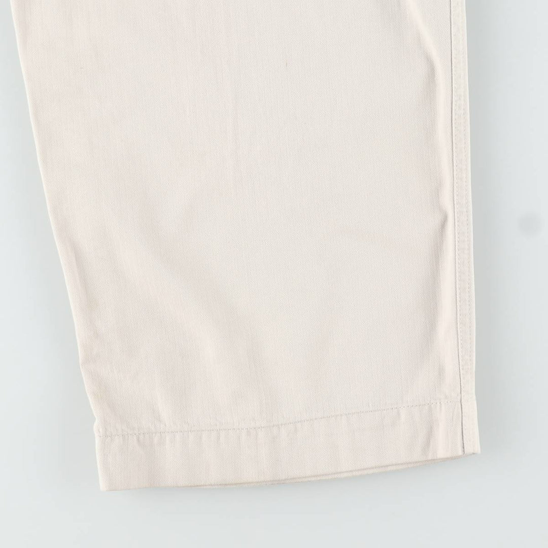 Ralph Lauren POLO SPORT herringbone military cargo pants, men's size W34 (approx.) cotton Beige type Vintage Second Hand