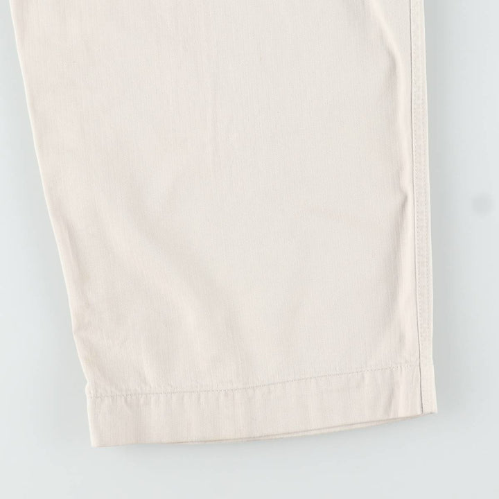 Ralph Lauren POLO SPORT herringbone military cargo pants, men's size W34 (approx.) cotton Beige type Vintage Second Hand