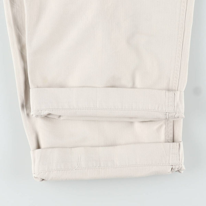 Ralph Lauren POLO SPORT herringbone military cargo pants, men's size W34 (approx.) cotton Beige type Vintage Second Hand