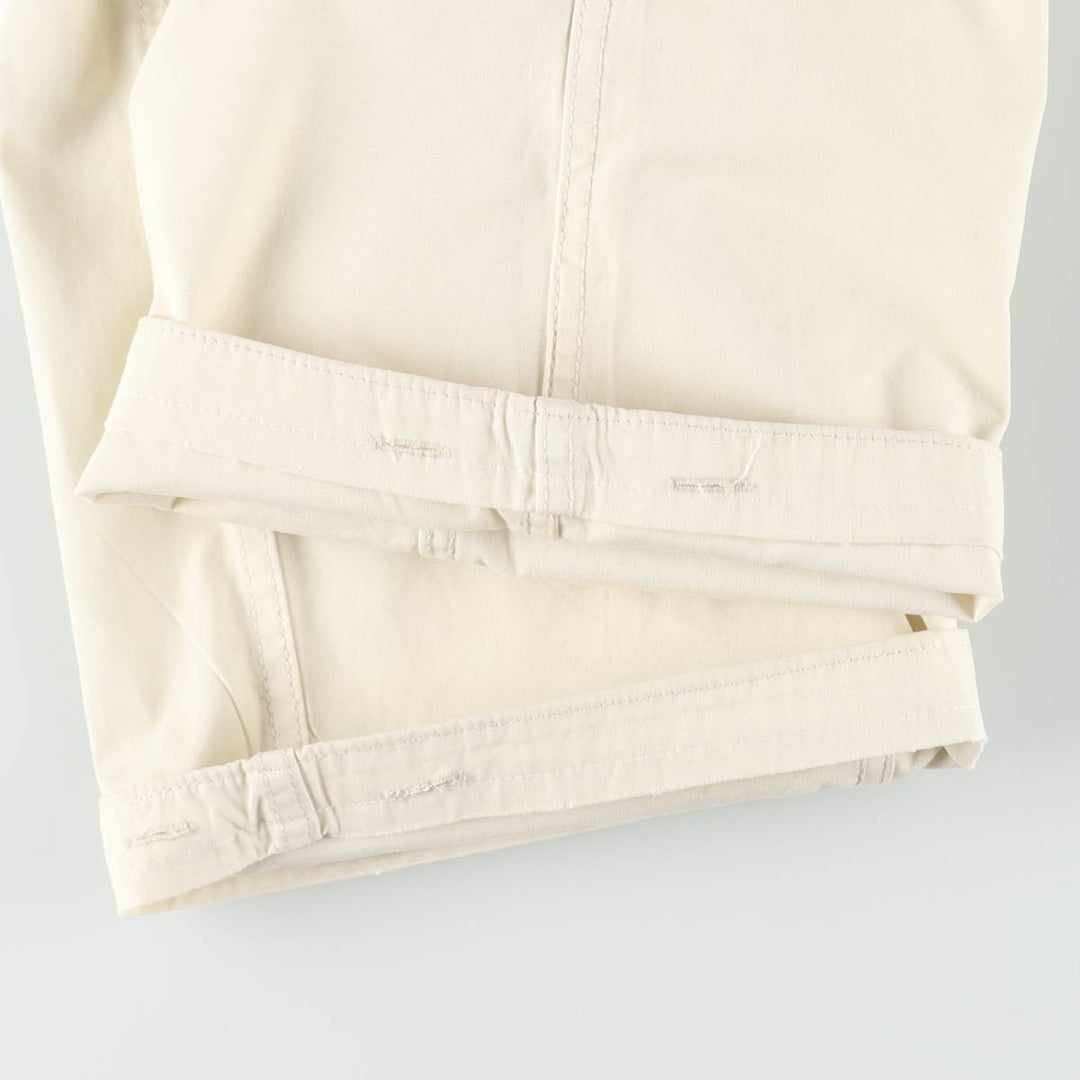 Ralph Lauren POLO JEANS COMPANY military cargo pants, men's size W33 (approx.) cotton pale white type Vintage Second Hand
