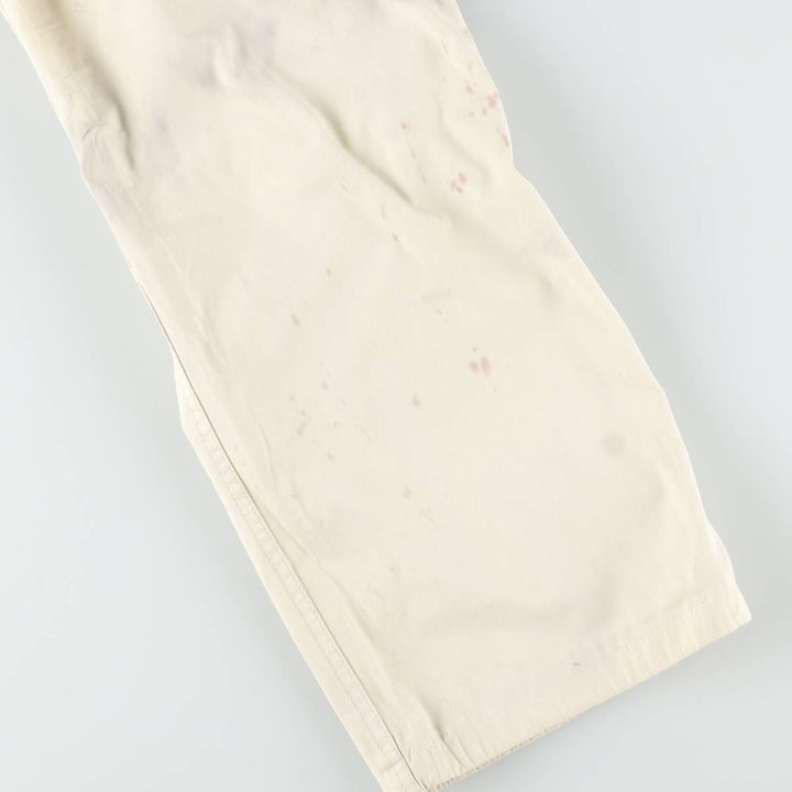 Ralph Lauren POLO JEANS COMPANY military cargo pants, men's size W33 (approx.) cotton pale white type Vintage Second Hand
