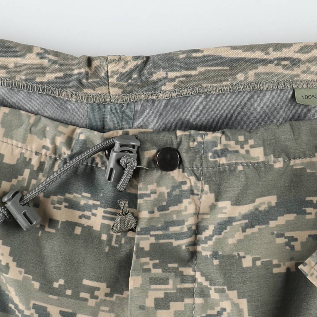 Camouflage Pattern ABU Digital Tiger Camo Military Cargo Pants Overpants Men's Size L (approx.) Nylon Khaki type Vintage Second Hand
