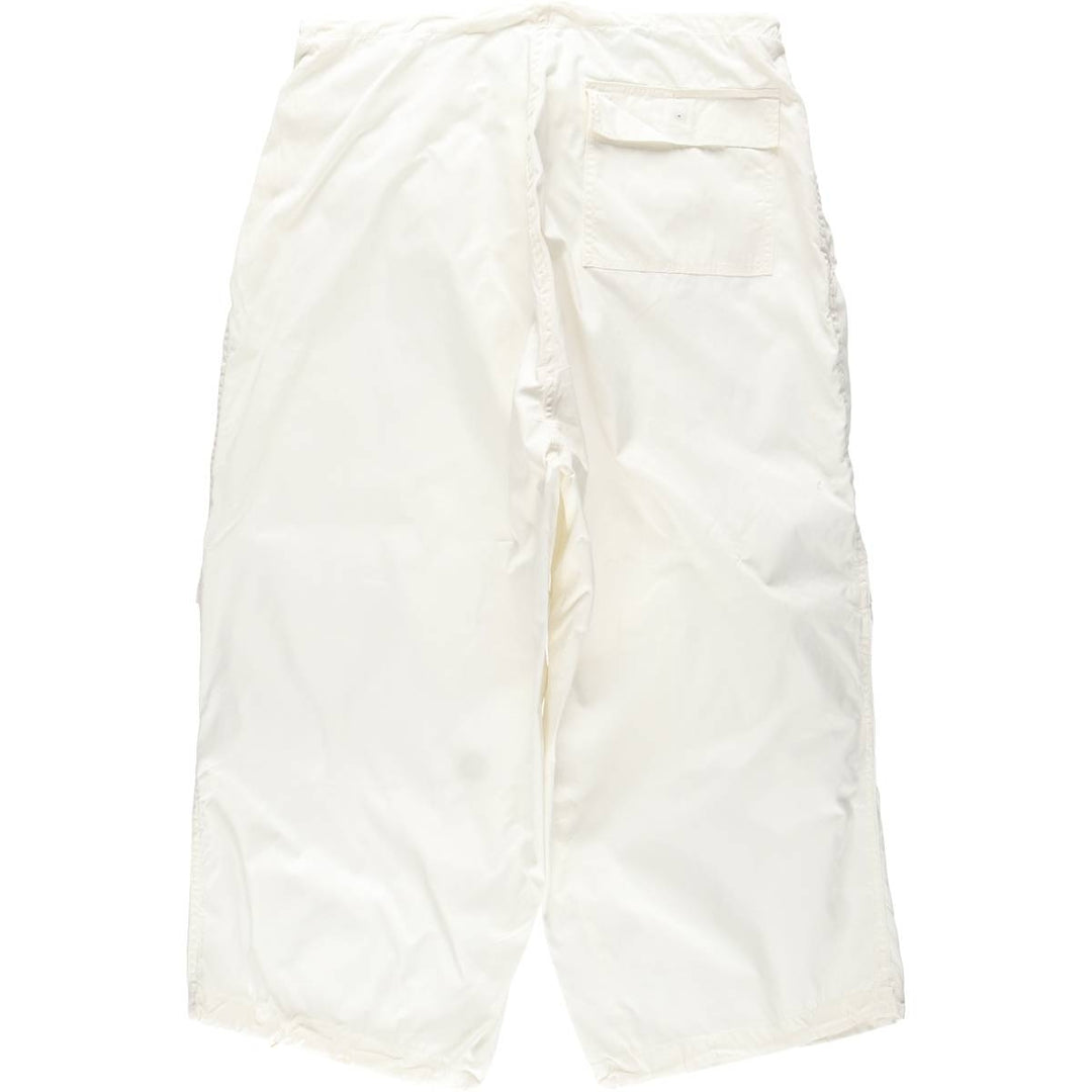 1990'S US Military Issue Military Overpants, Made in USA, Medium-Short (Equivalent to Men's Size M) cotton white type Vintage Second Hand
