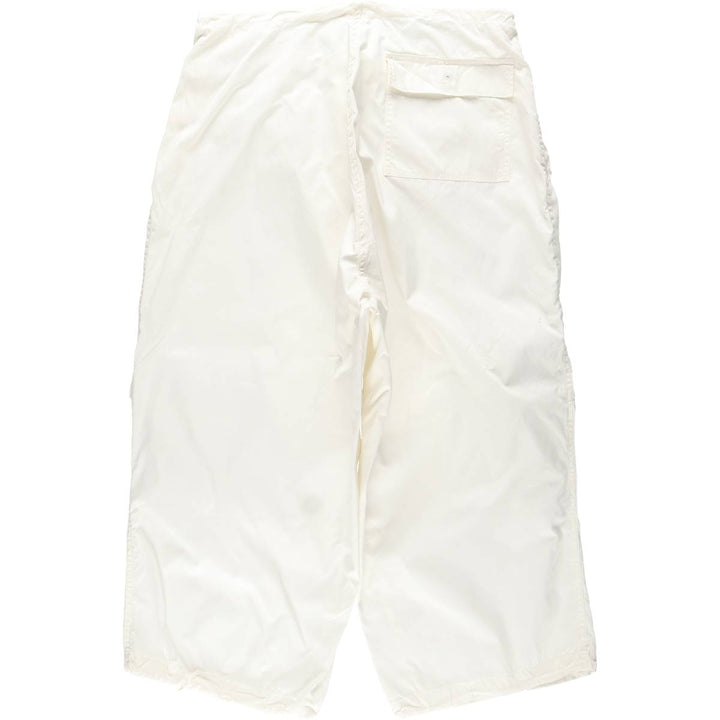 1990'S US Military Issue Military Overpants, Made in USA, Medium-Short (Equivalent to Men's Size M) cotton white type Vintage Second Hand