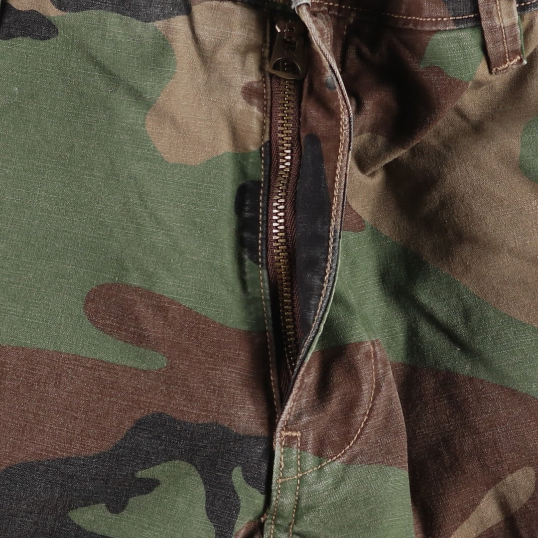 Ralph Lauren POLO RALPH LAUREN SLIM FIT Camouflage Pattern Woodland Camo Military Cargo Pants Men's W36 (approx.) cotton Khaki type Vintage Second Hand