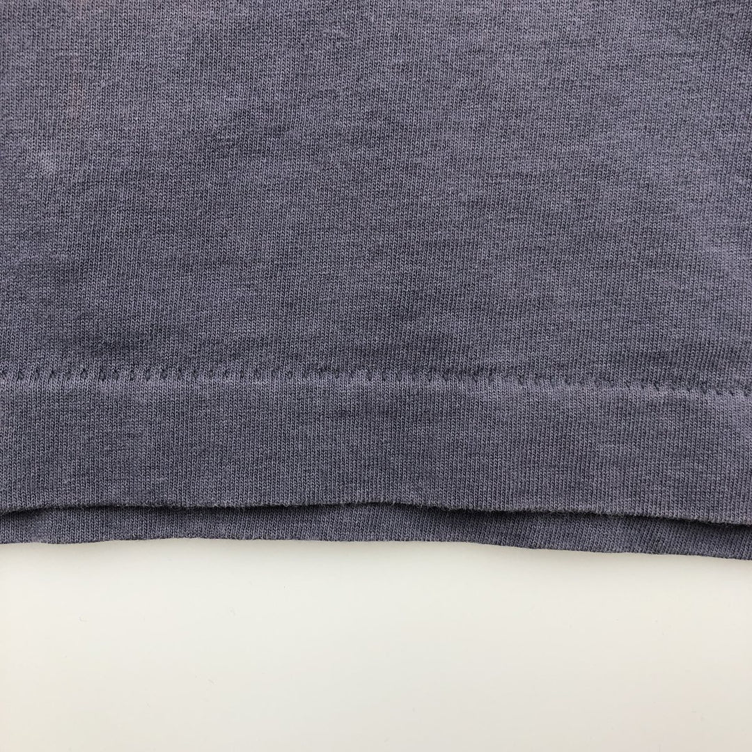 ~90'S BASIC EDITIONS Ringer T-shirt, Men's XL equivalent, Vintage unclear gray type Vintage Second Hand