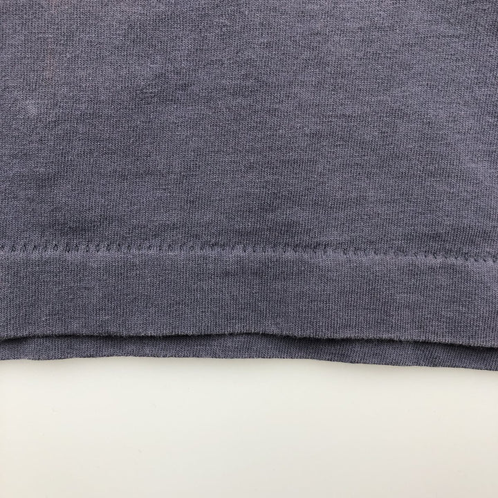~90'S BASIC EDITIONS Ringer T-shirt, Men's XL equivalent, Vintage unclear gray type Vintage Second Hand