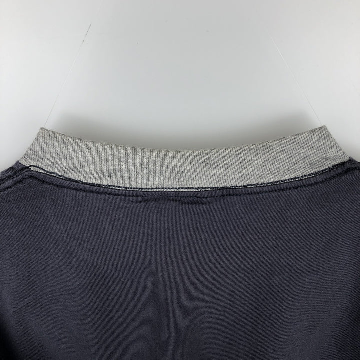 ~90'S BASIC EDITIONS Ringer T-shirt, Men's XL equivalent, Vintage unclear gray type Vintage Second Hand