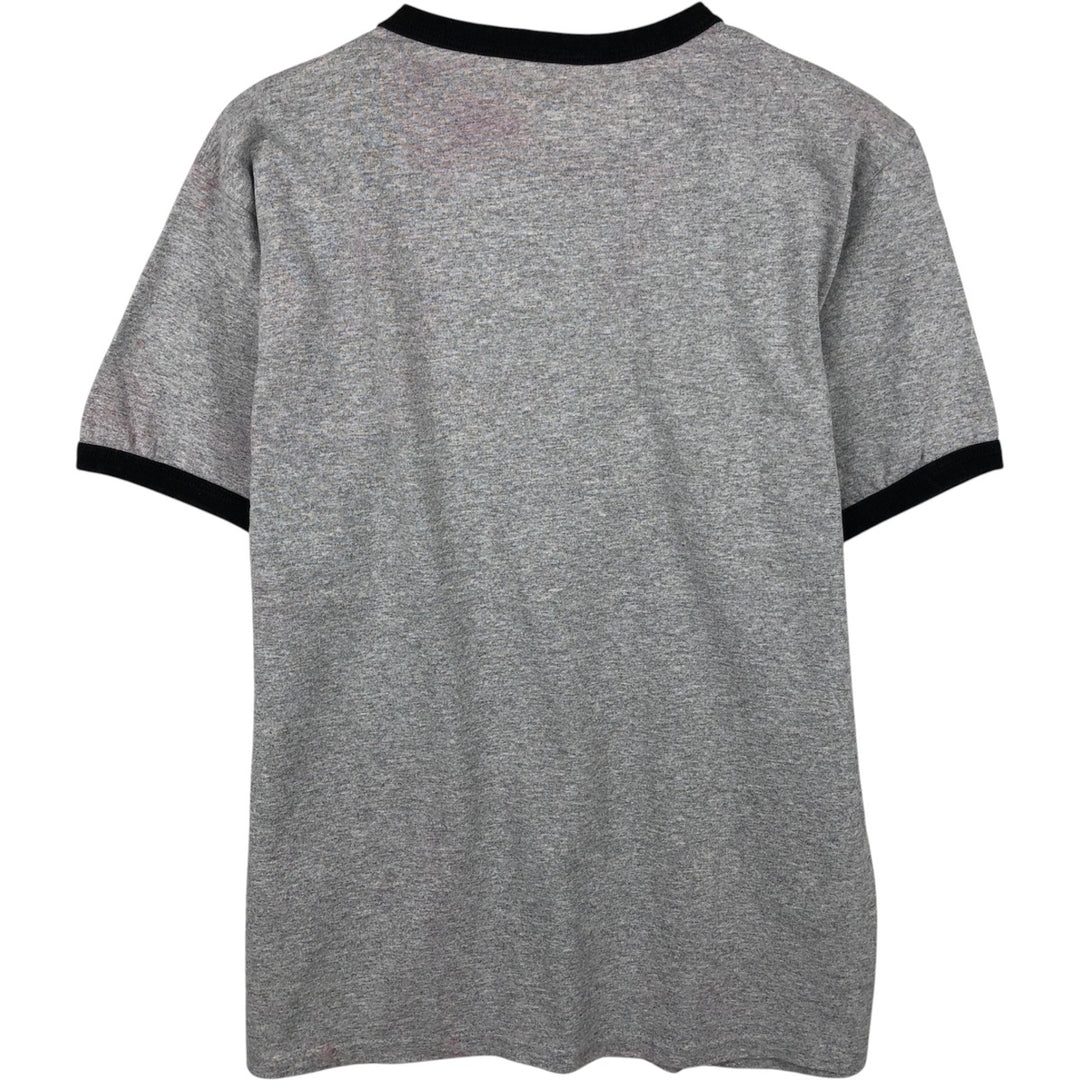 Harry Potter Movie Ringer T-Shirt (Men's Size M) cotton gray type Vintage Second Hand