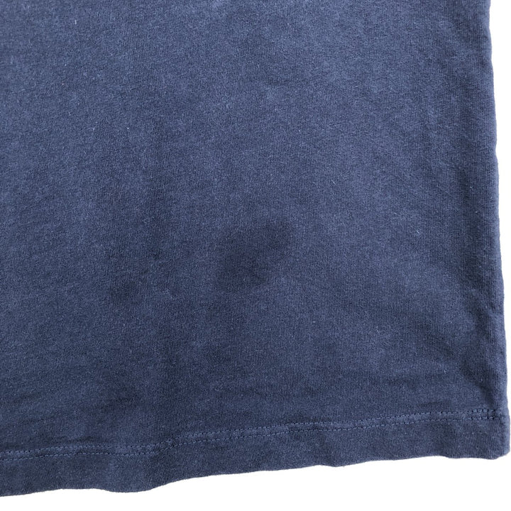 DAVID BOWIE Ringer T-Shirt, Made in USA, Men's Size M (equivalent), Band unclear navy blue type Vintage Second Hand