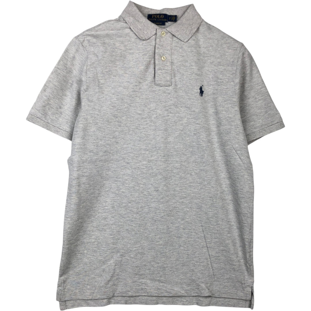 Ralph Lauren POLO RALPH LAUREN CLASSIC FIT short sleeve polo shirt men's size S cotton white type Vintage Second Hand