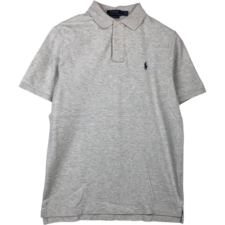 Ralph Lauren POLO RALPH LAUREN CLASSIC FIT short sleeve polo shirt men's size S cotton white type Vintage Second Hand