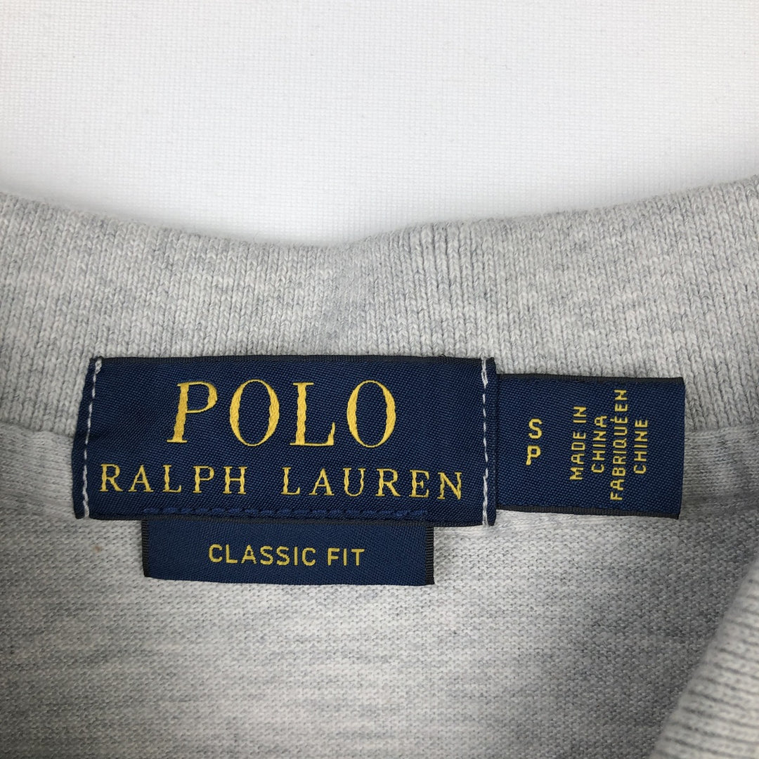 Ralph Lauren POLO RALPH LAUREN CLASSIC FIT short sleeve polo shirt men's size S cotton white type Vintage Second Hand