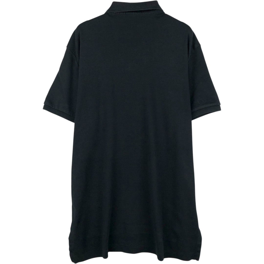 Ralph Lauren POLO RALPH LAUREN short sleeve polo shirt men's size L cotton black type Vintage Second Hand