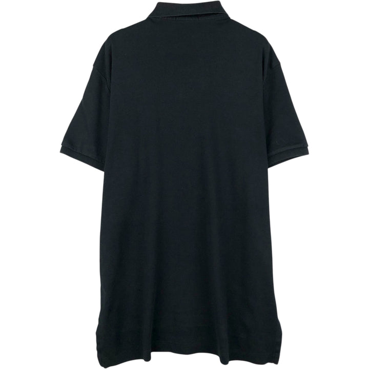 Ralph Lauren POLO RALPH LAUREN short sleeve polo shirt men's size L cotton black type Vintage Second Hand