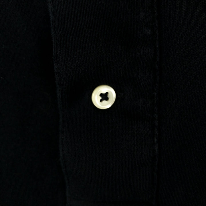 Ralph Lauren POLO RALPH LAUREN short sleeve polo shirt men's size L cotton black type Vintage Second Hand