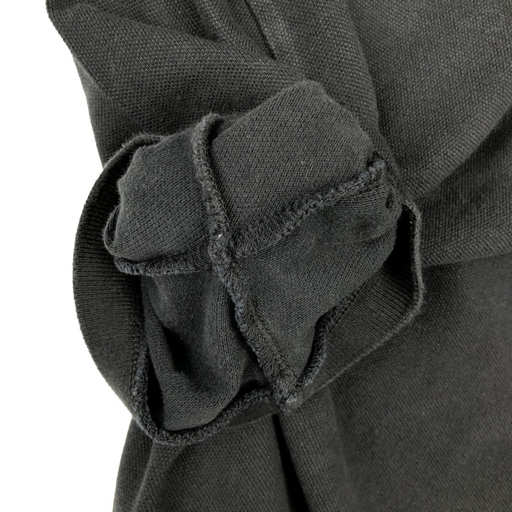 Ralph Lauren POLO RALPH LAUREN SLIM FIT short sleeve polo shirt, men's size M cotton black type Vintage Second Hand