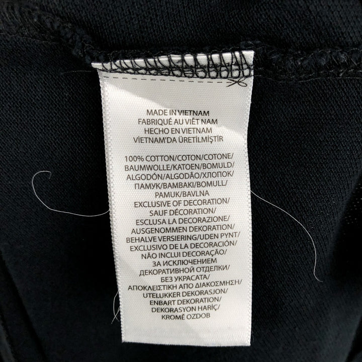 Ralph Lauren POLO RALPH LAUREN CUSTOM SLIM FIT short sleeve polo shirt men's size M cotton black type Vintage Second Hand