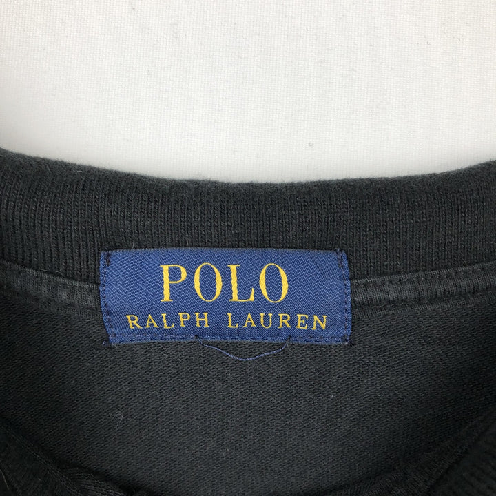Ralph Lauren POLO RALPH LAUREN short sleeve polo shirt men's XL equivalent cotton black type Vintage Second Hand