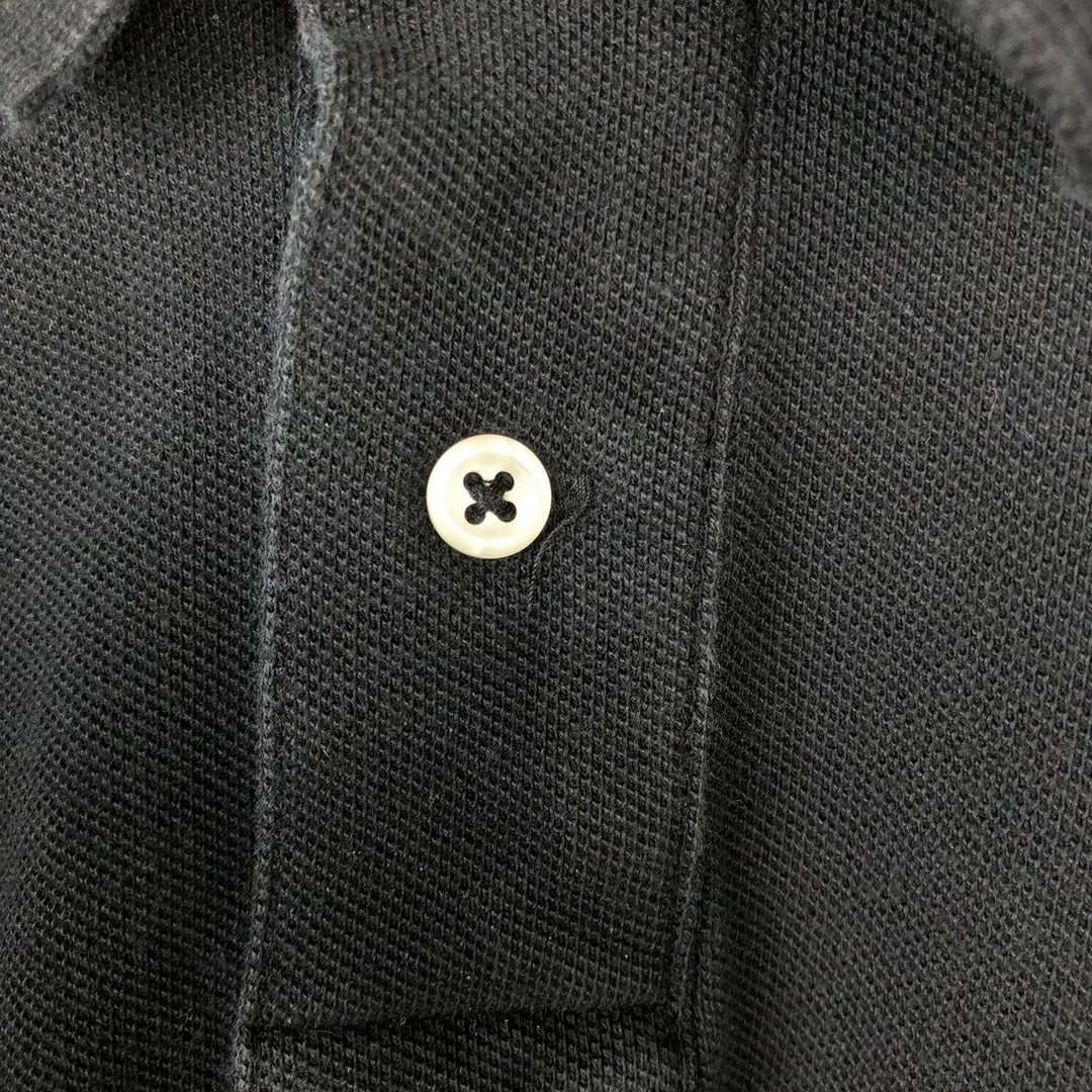 Ralph Lauren POLO RALPH LAUREN short sleeve polo shirt men's XL equivalent cotton black type Vintage Second Hand