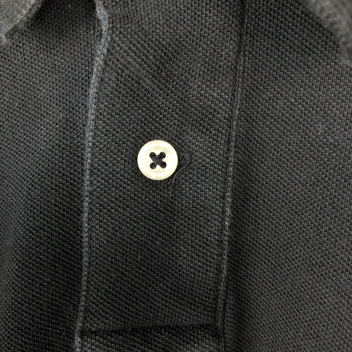 Ralph Lauren POLO RALPH LAUREN short sleeve polo shirt men's XL equivalent cotton black type Vintage Second Hand