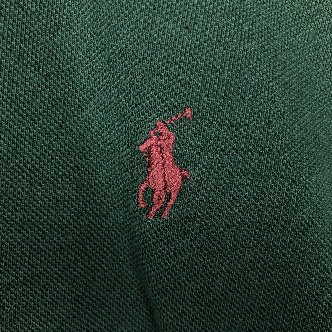 Ralph Lauren POLO RALPH LAUREN CLASSIC FIT short sleeve polo shirt men's XL equivalent cotton green type Vintage Second Hand