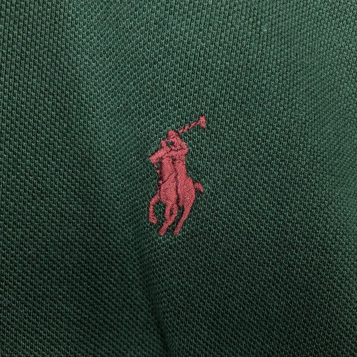 Ralph Lauren POLO RALPH LAUREN CLASSIC FIT short sleeve polo shirt men's XL equivalent cotton green type Vintage Second Hand
