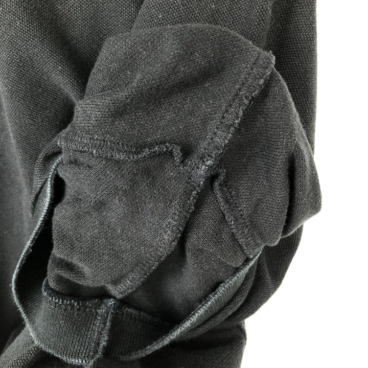 Ralph Lauren POLO RALPH LAUREN CUSTOM FIT short sleeve polo shirt men's XXL equivalent cotton black type Vintage Second Hand