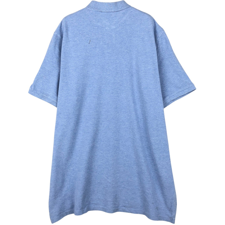 Ralph Lauren POLO RALPH LAUREN CLASSIC FIT short sleeve polo shirt men's XL equivalent cotton Blue type light blue Vintage Second Hand
