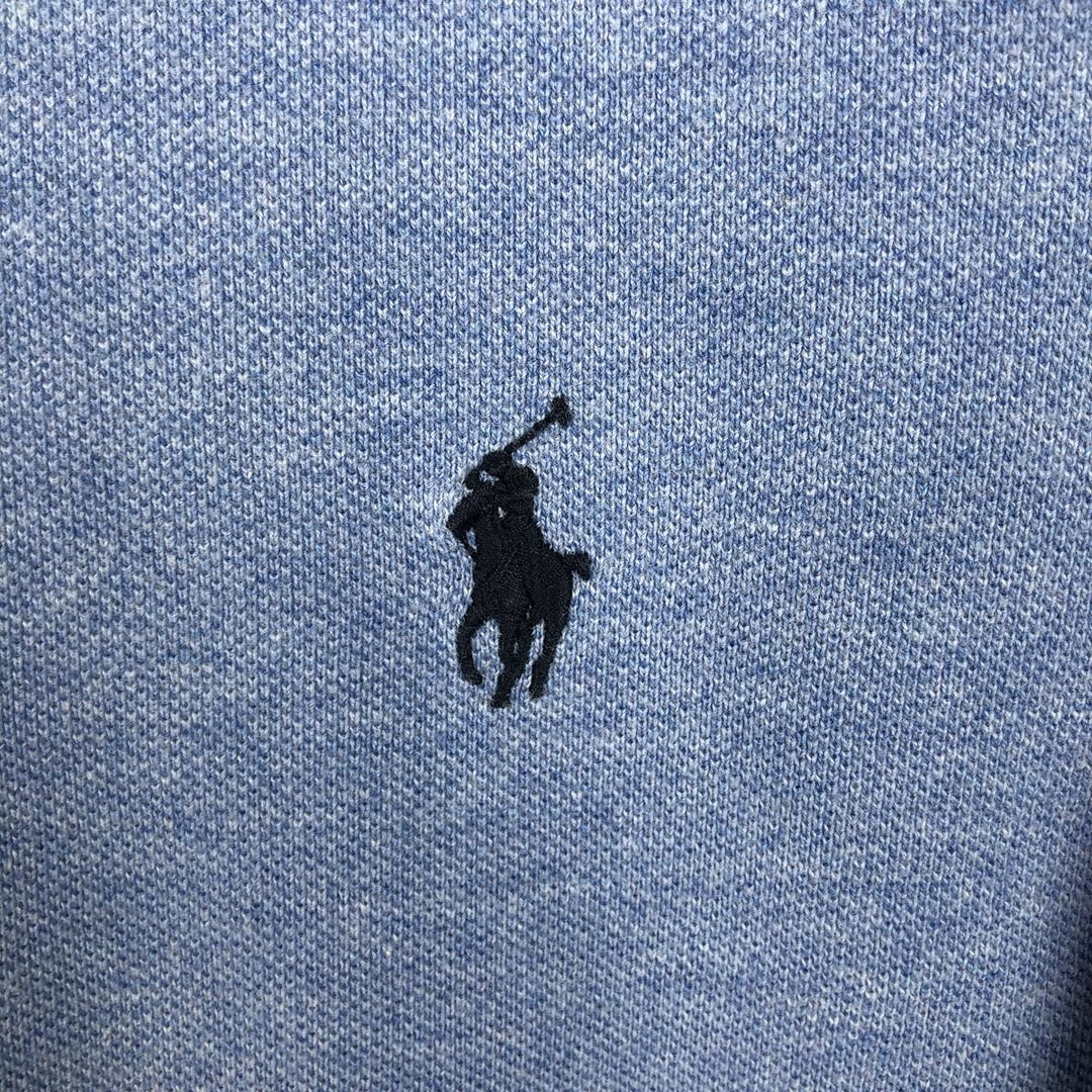 Ralph Lauren POLO RALPH LAUREN CLASSIC FIT short sleeve polo shirt men's XL equivalent cotton Blue type light blue Vintage Second Hand