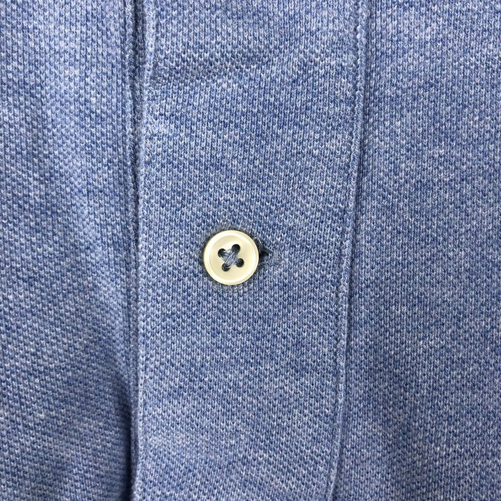 Ralph Lauren POLO RALPH LAUREN CLASSIC FIT short sleeve polo shirt men's XL equivalent cotton Blue type light blue Vintage Second Hand